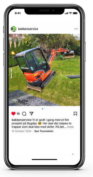 Markedsføring for BakkenService