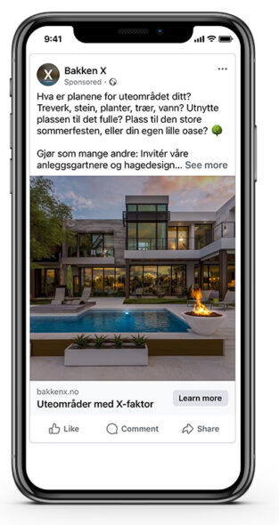Markedsføring for BakkenX